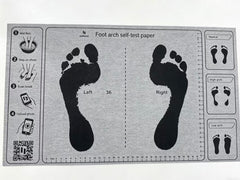 足のかんたんチェックシート/全国送料無料（一部地域を除く）